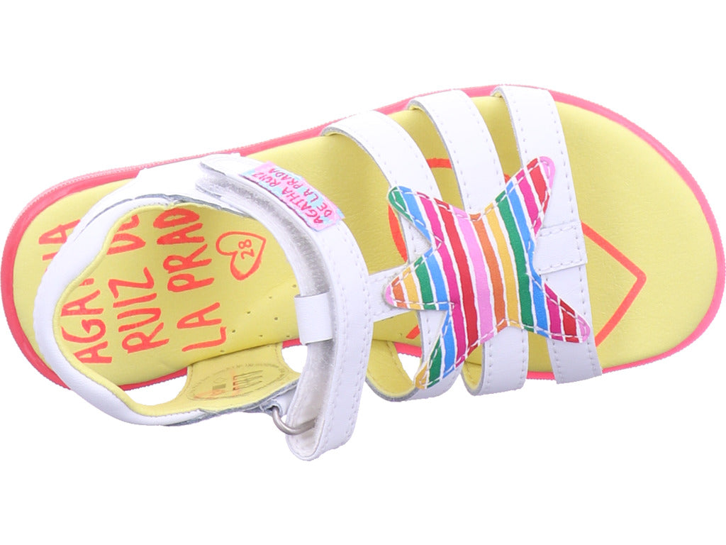 Biomecanics Mädchen Sandalette  in weiß