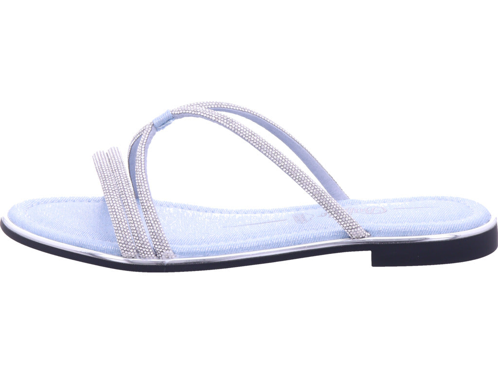Buffalo Damen Pantolette  in silber