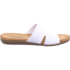 Shoe-world Women's Mule in White