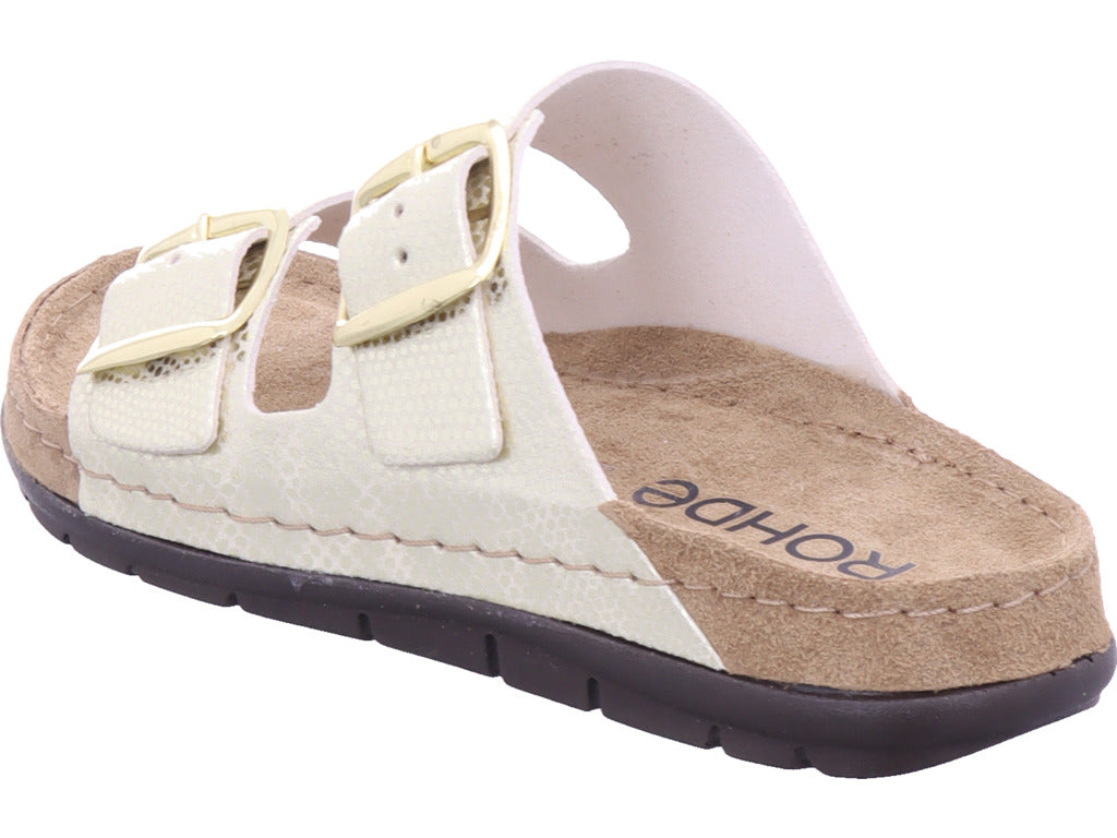 Rohde Damen Pantolette Riesa-H in gold