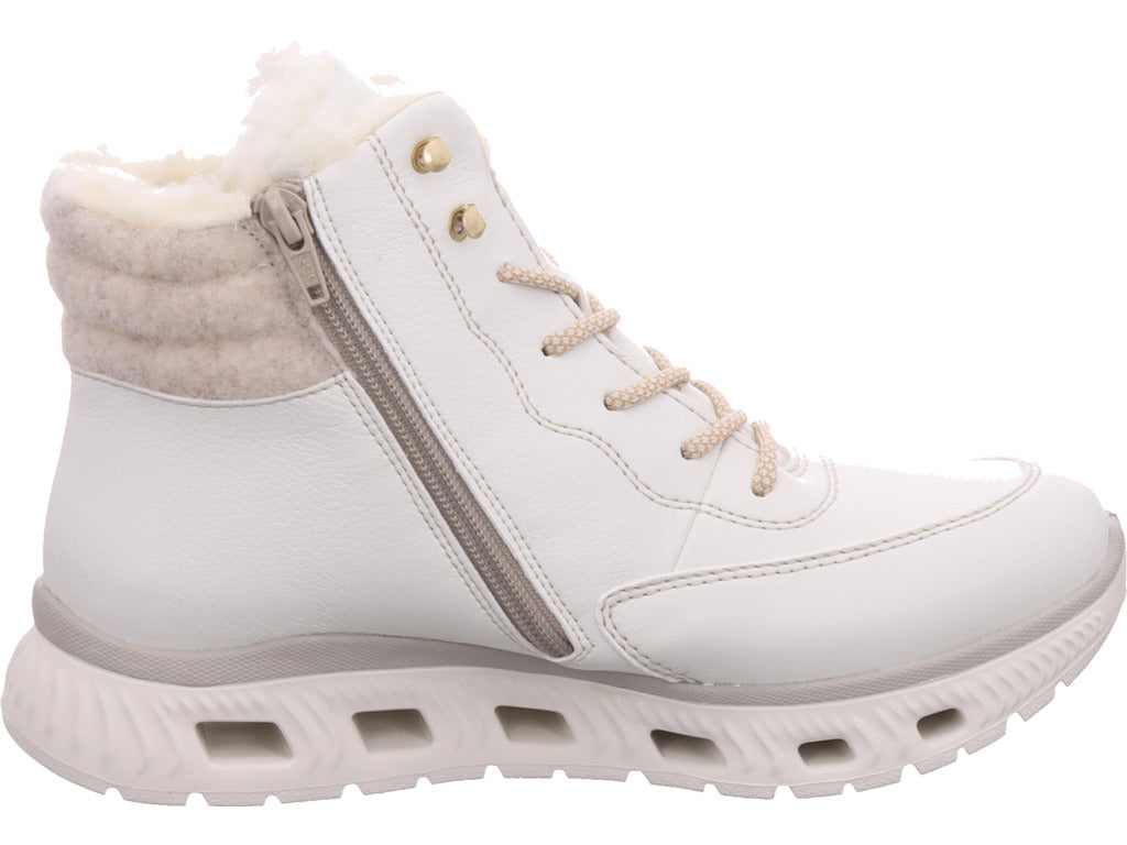 Dámské kotníkové boty Rieker Hwk Dámské kotníkové boty v bílé barvě