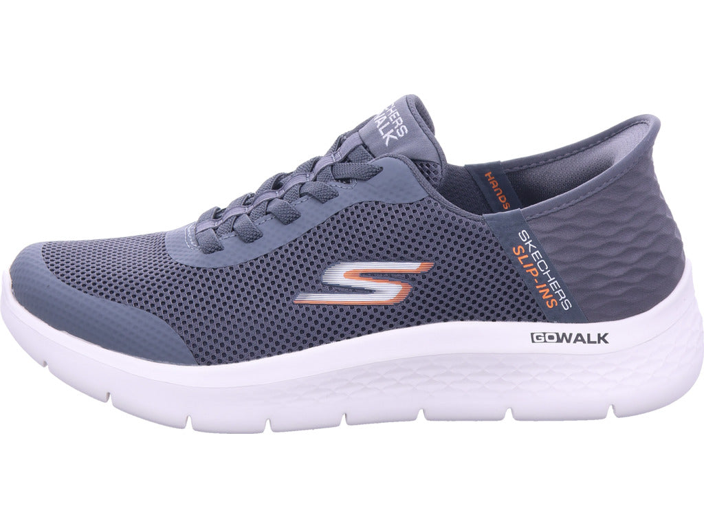 Pánské nízké boty SKECHERS v šedé barvě