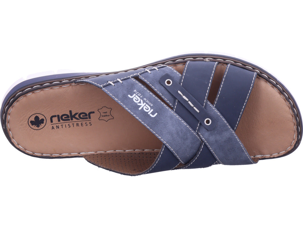 Rieker Men's Slipper in blue