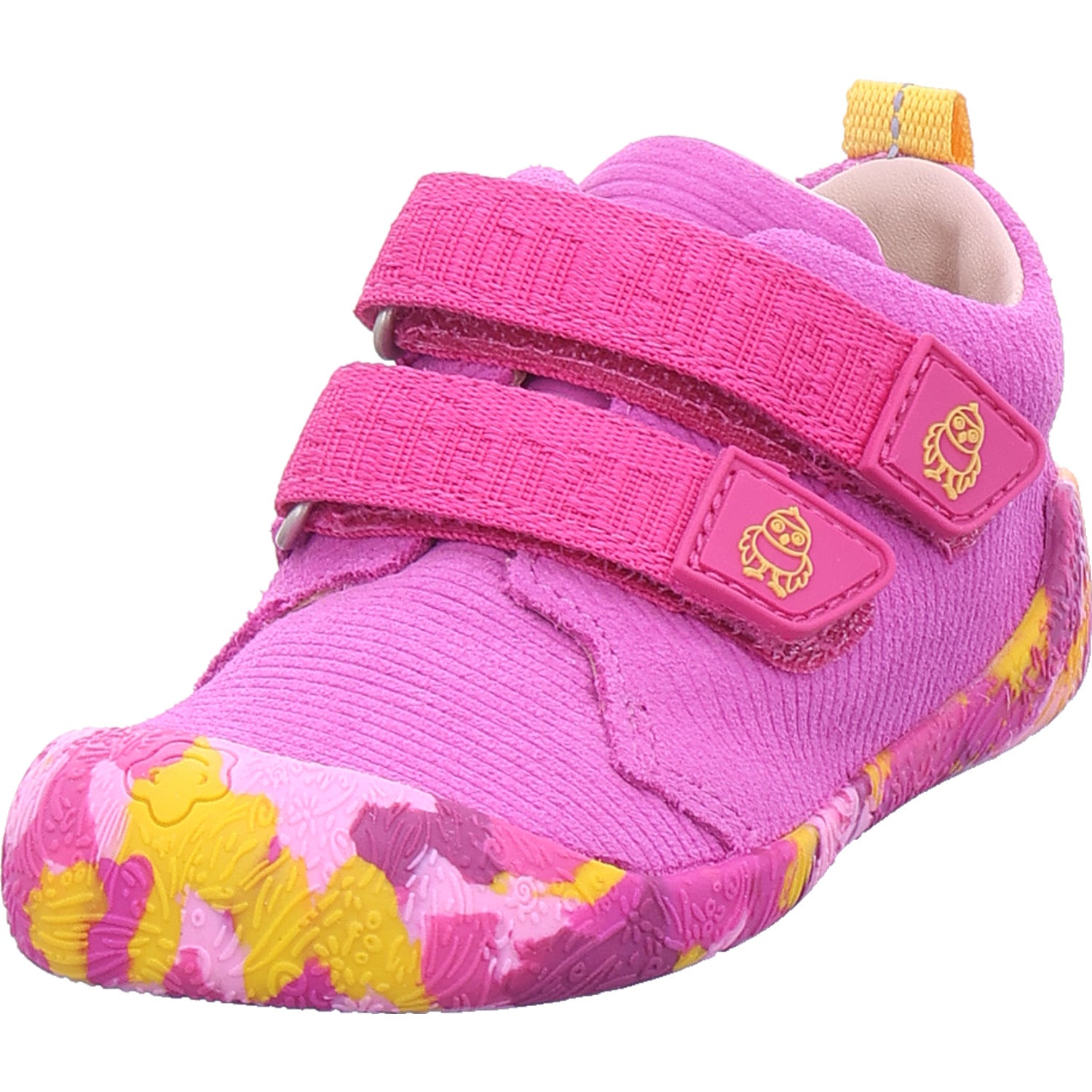 Affenzahn Girls' Barefoot Shoes Prewalker Leather Walky in Pink
