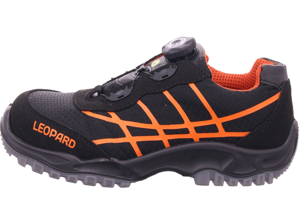 Leopard Herren Sicherheitsschuh S1 in schwarz