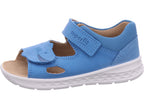 Superfit Jungen Sandalette Sandale Leder \ Lagoon in blau