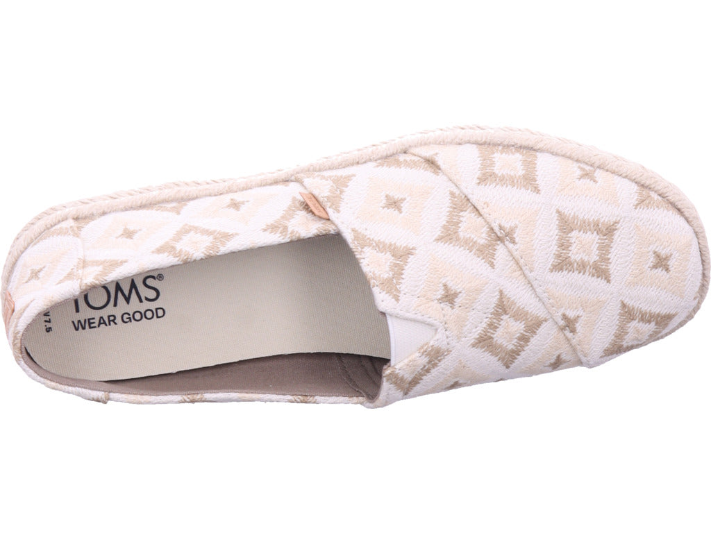 TOMS Damen Slipper  in beige