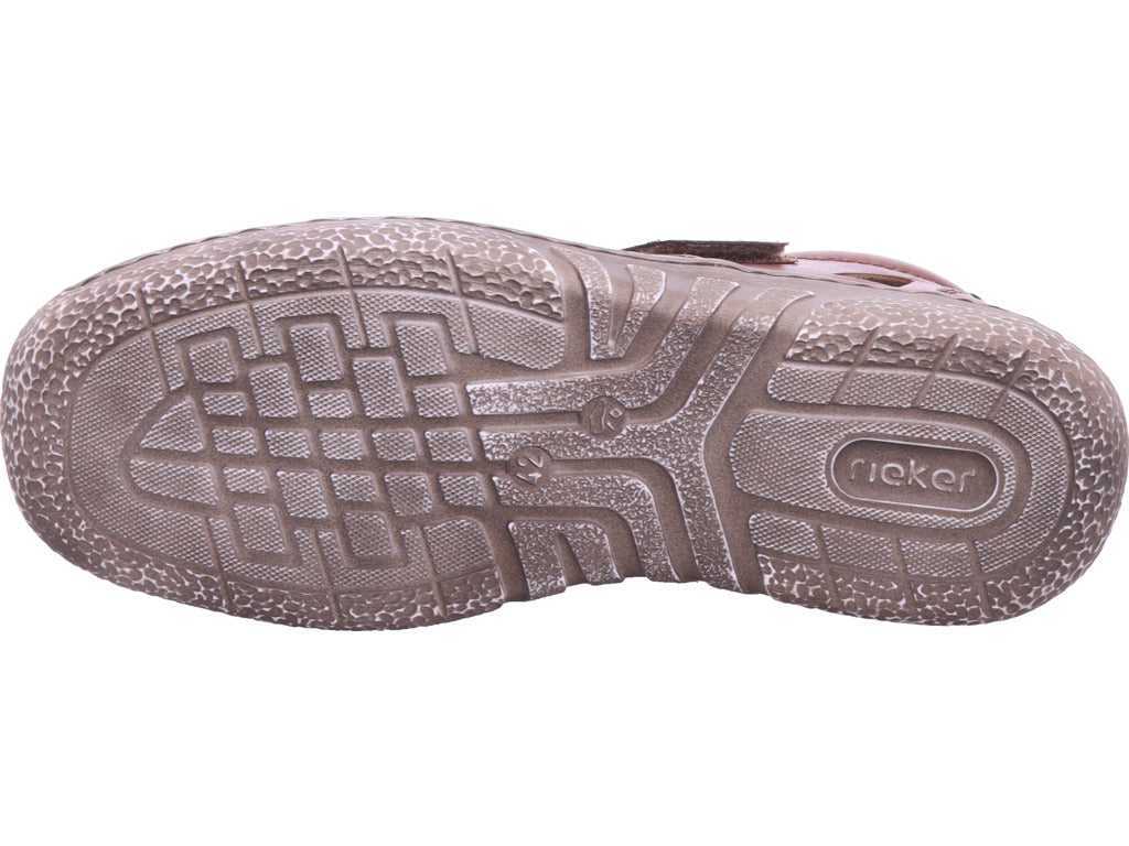 Rieker Herren Slipper Fsk Herren Halbschuhe in braun