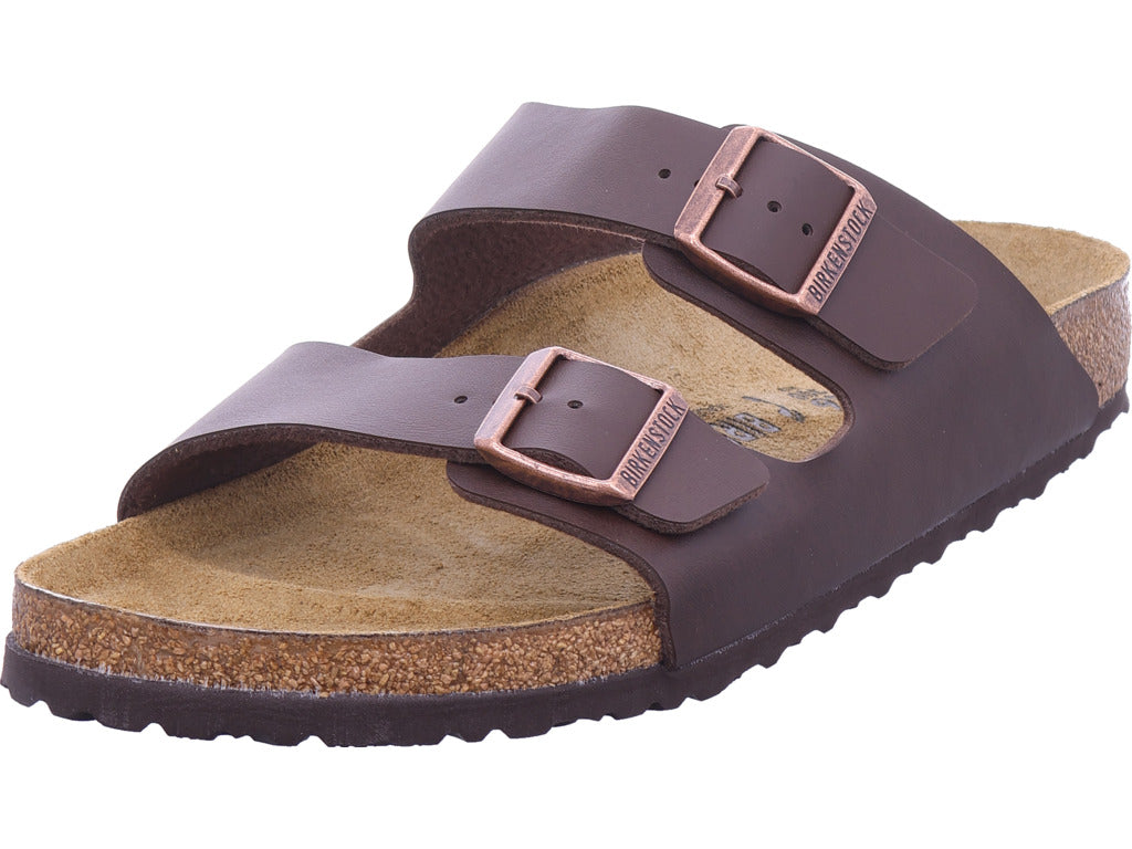 Pánské pantofle Birkenstock Arizona Bs v hnědé barvě