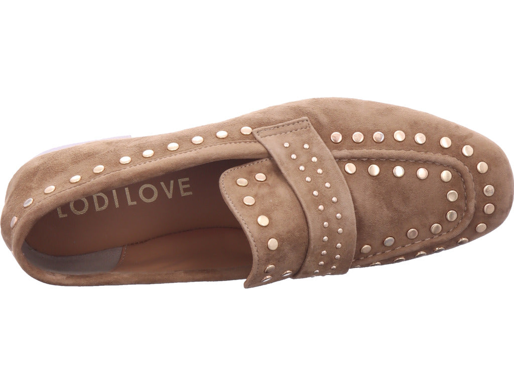 lodi women's loafers in brown