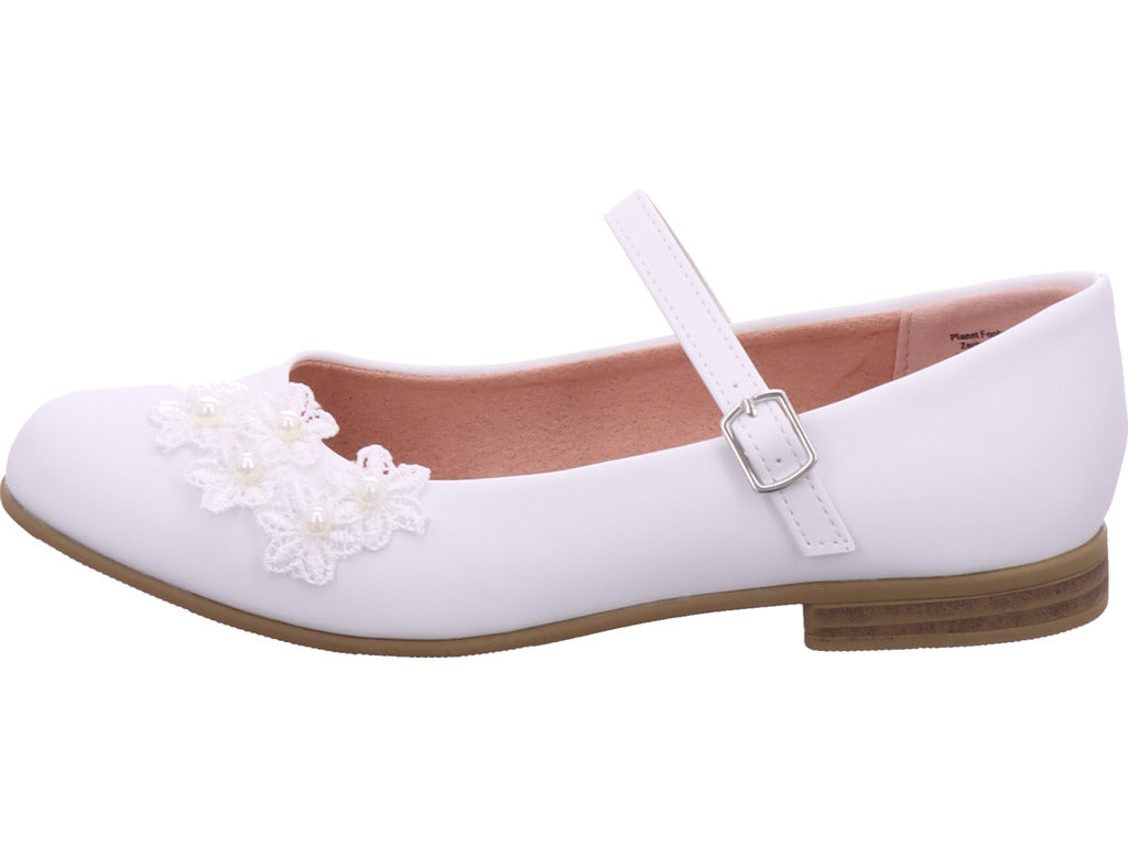 Planet Footwear Girls Ballerina Ballerina Children in white