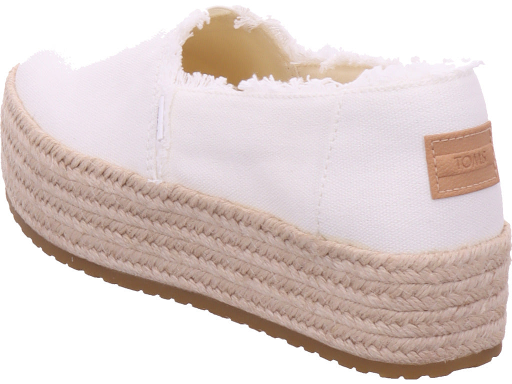 TOMS Damen Slipper Valencia in weiß