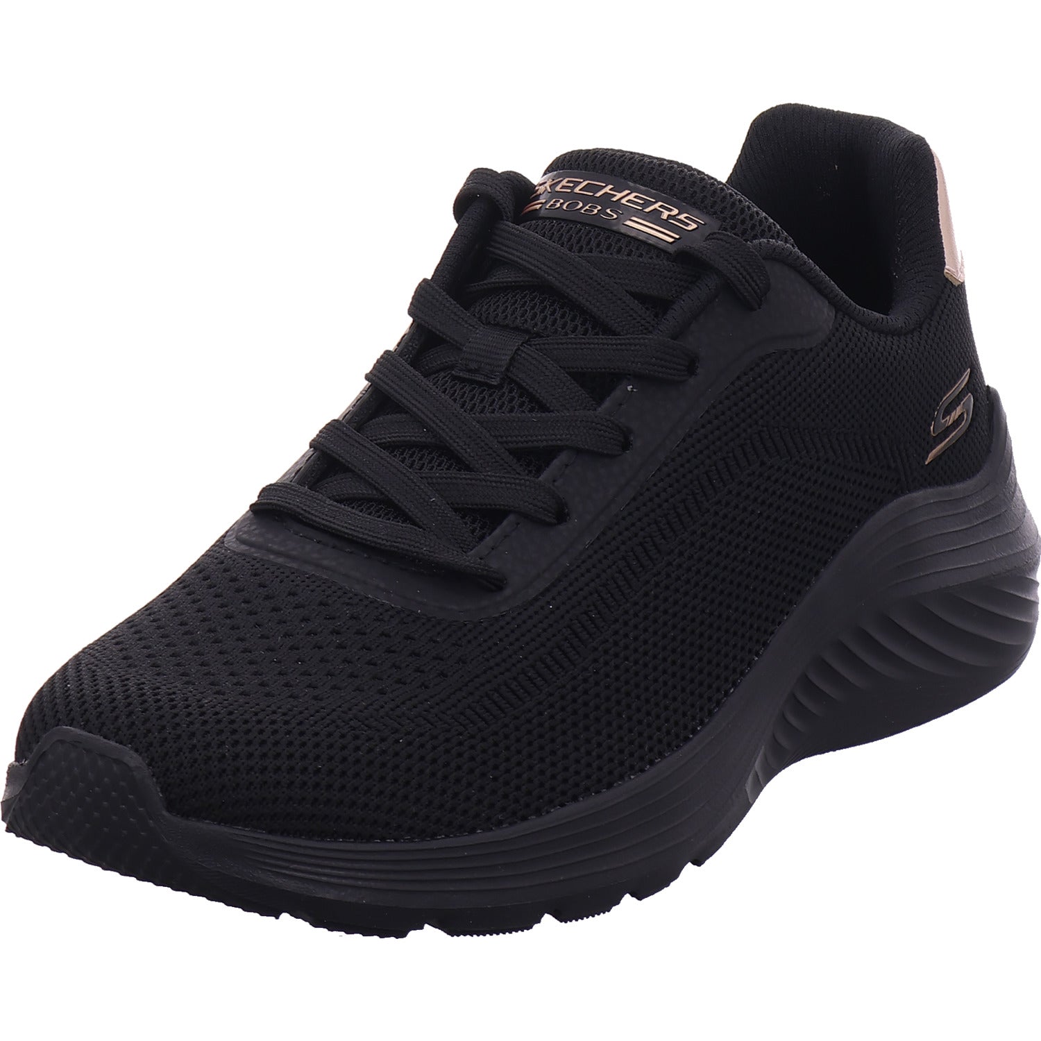 SKECHERS Damen Sneaker Bobs Squad Chaos in schwarz