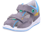 Superfit Jungen Sandale Sandale Leder \ Boomerang in grau