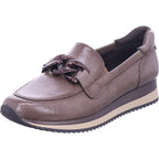 Jana Damen Slipper  in grau