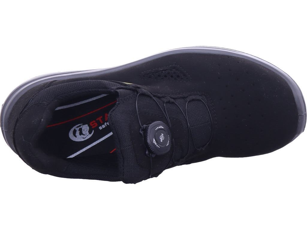 Stabilus Unisex - Adults Mule Jorden Black Twist Air Sandal in black