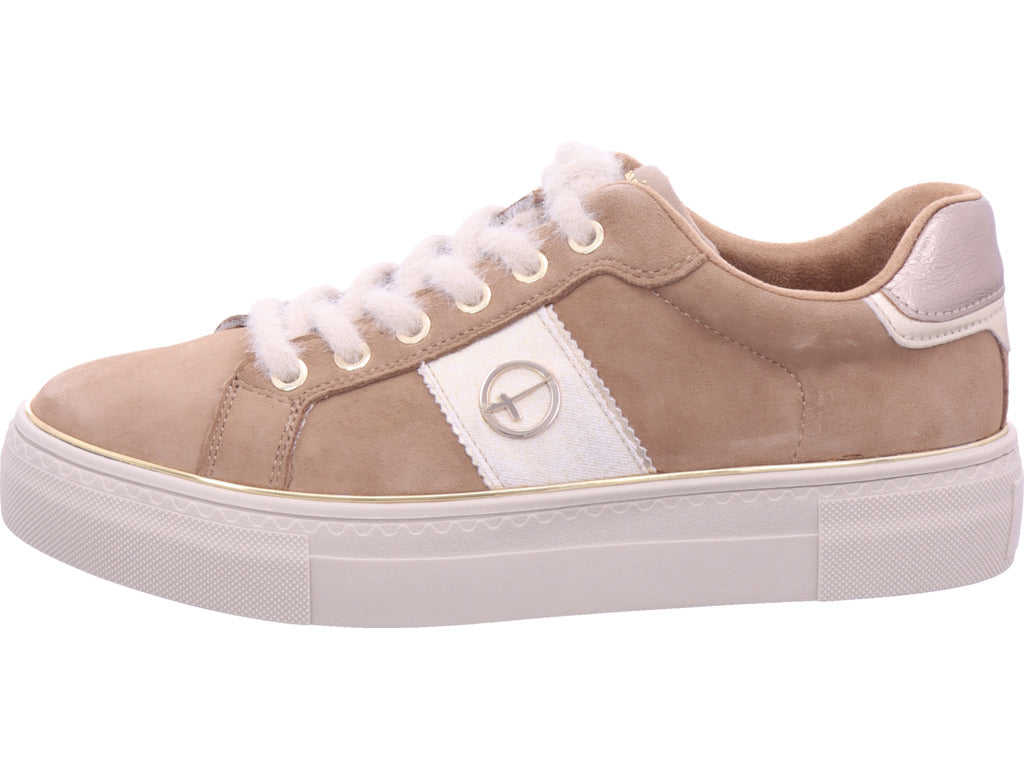 Tamaris women's sneaker M2372442 in beige