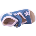 Superfit Mädchen Sandale \ Polly in blau