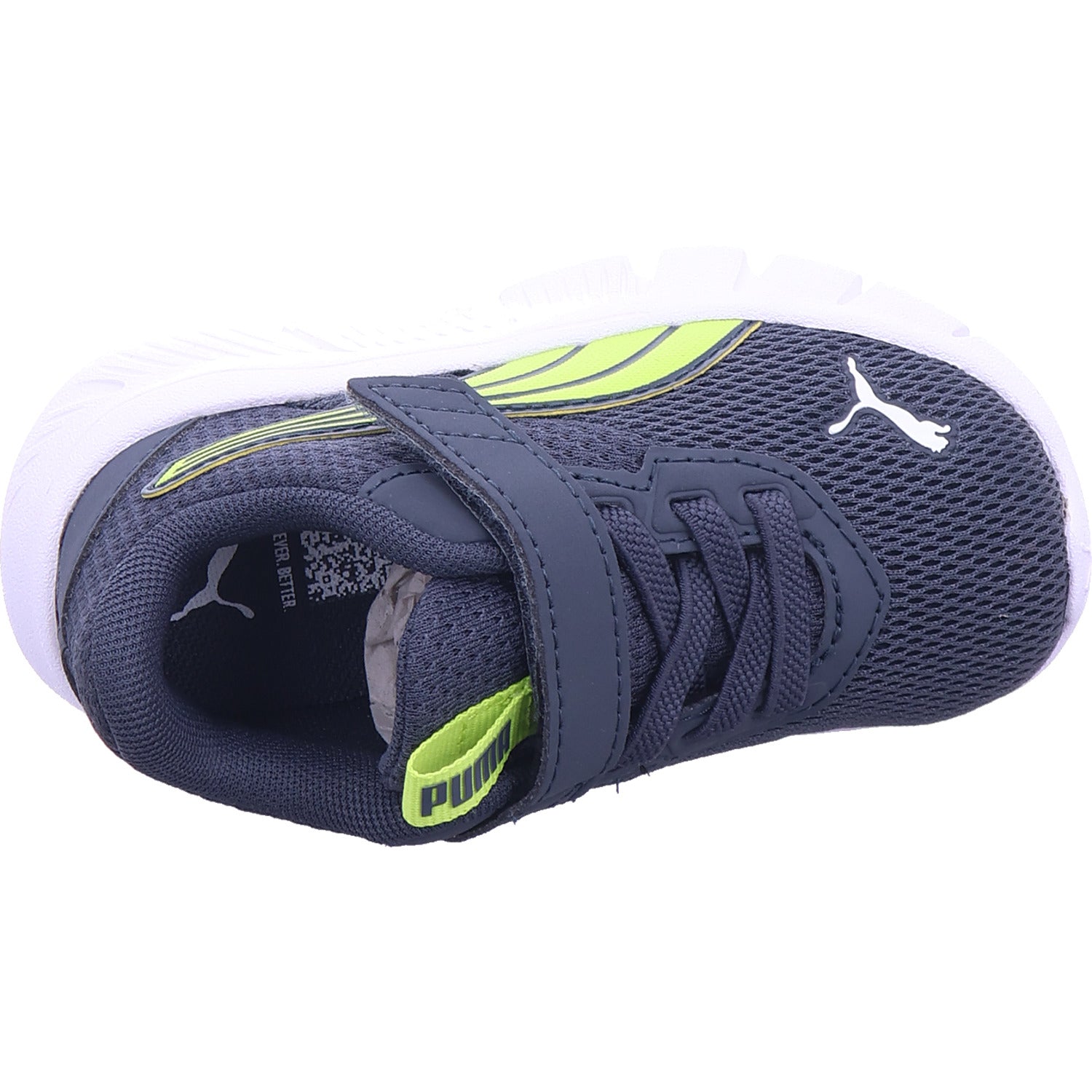 Chlapecká sportovní bota Puma Flexfocus Modern Ac v šedé barvě