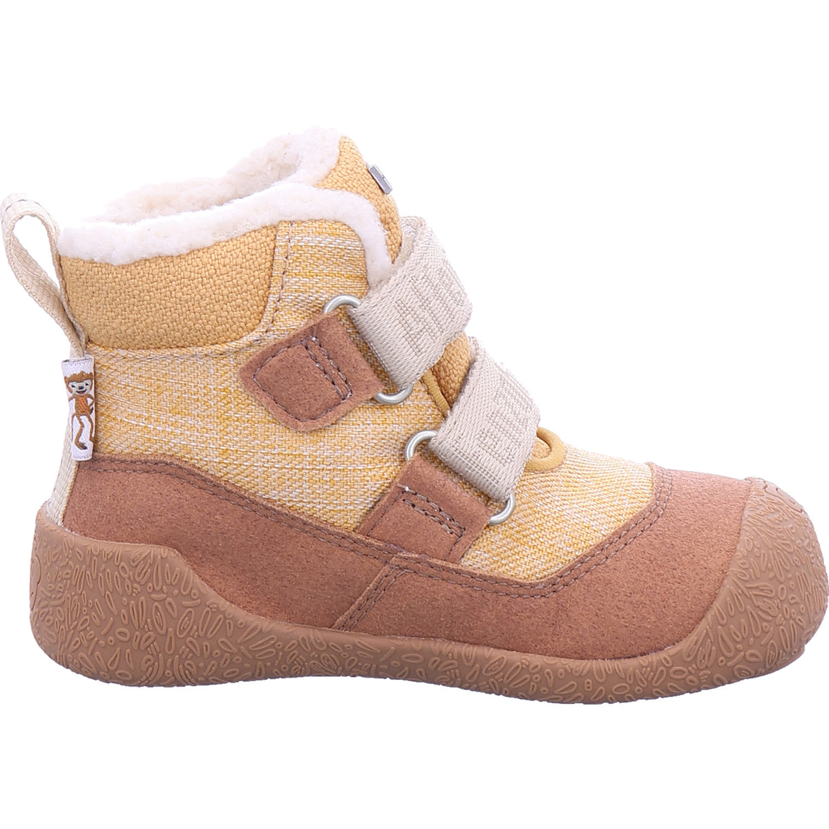Affenzahn Jungen Barfußschuhe Affe in beige