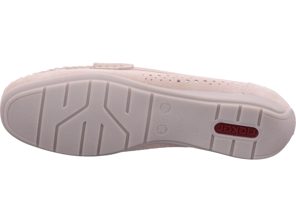 Rieker Damen Slipper Fsk Damen Halbschuhe in rose
