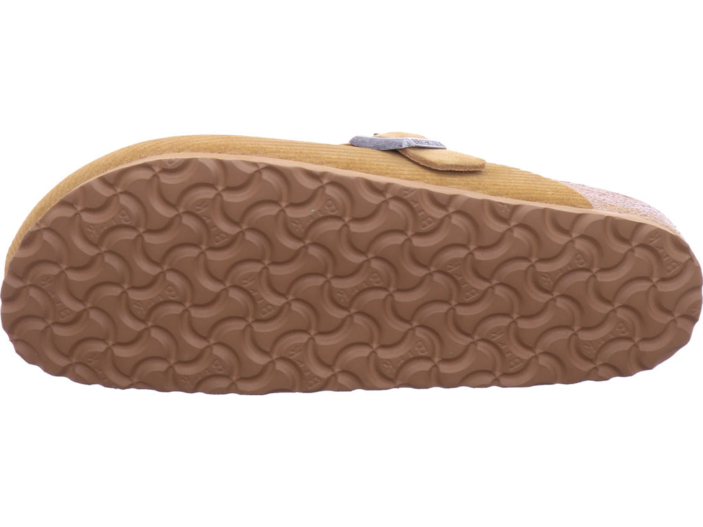 Birkenstock Herren Pantolette Boston Vl Corduroy in braun