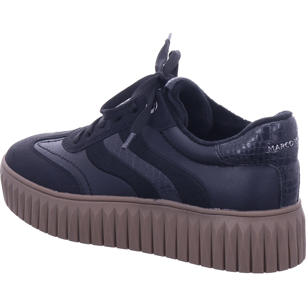Marco Tozzi Damen Sneaker  in schwarz