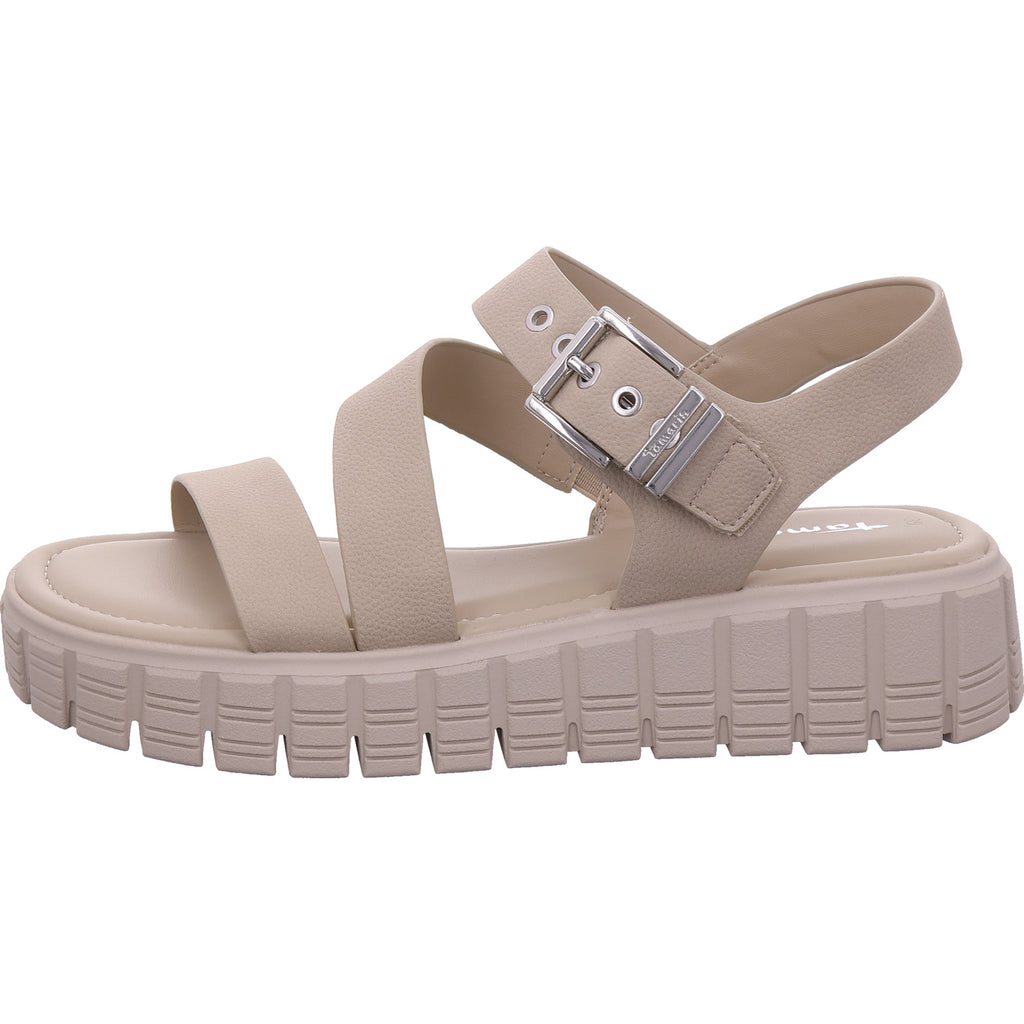 Tamaris Damen Sandale  in beige