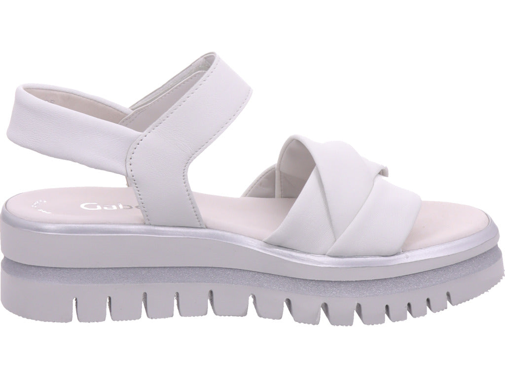 Gabor Damen Sandalette  in weiß