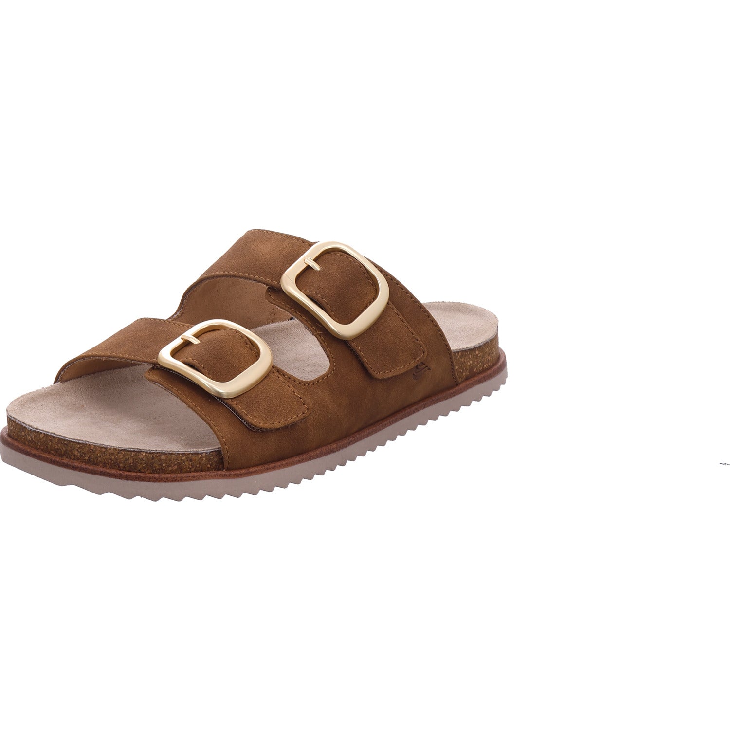 Jana Damen Pantolette  in braun