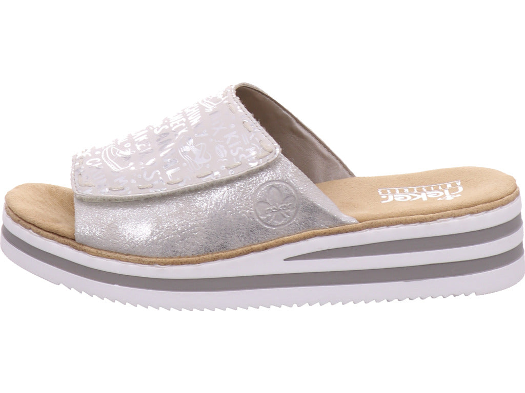 Rieker Damen  Fsk Damen Sandalen in grau