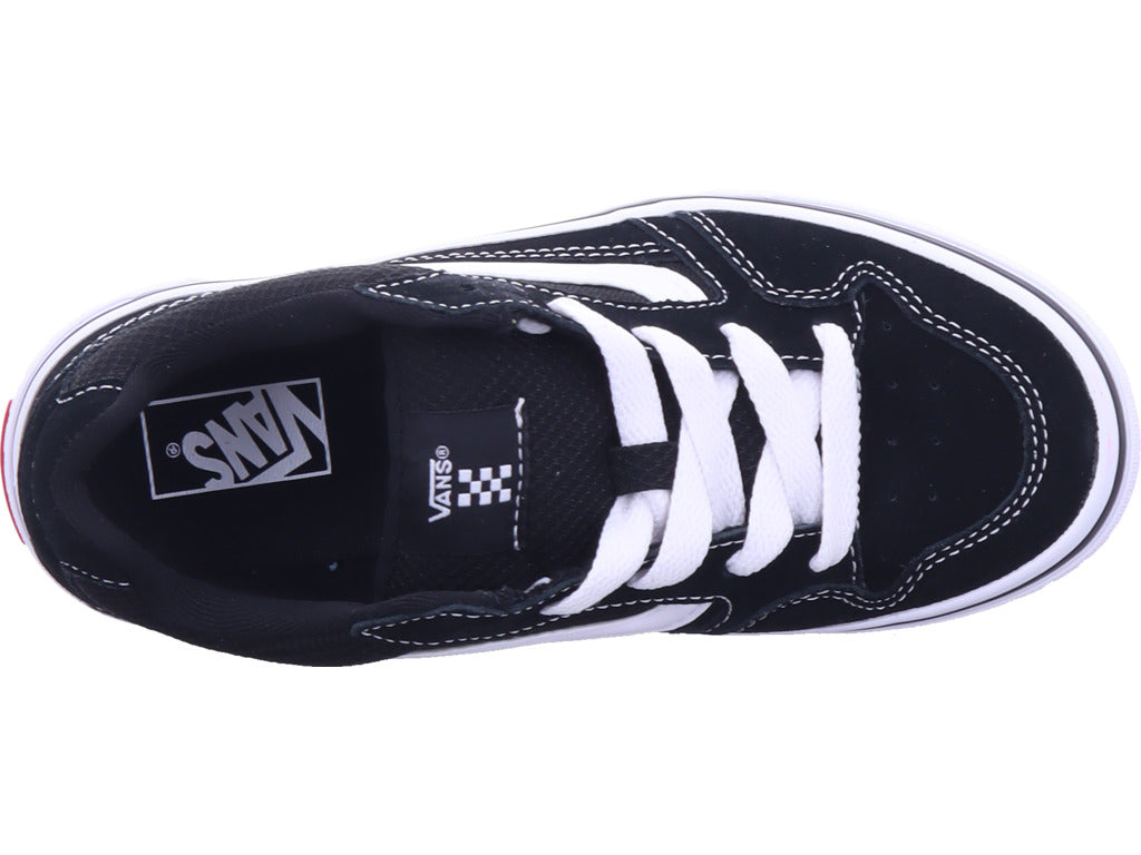Vans Unisex - Kinder Textilschuh Caldrone in schwarz