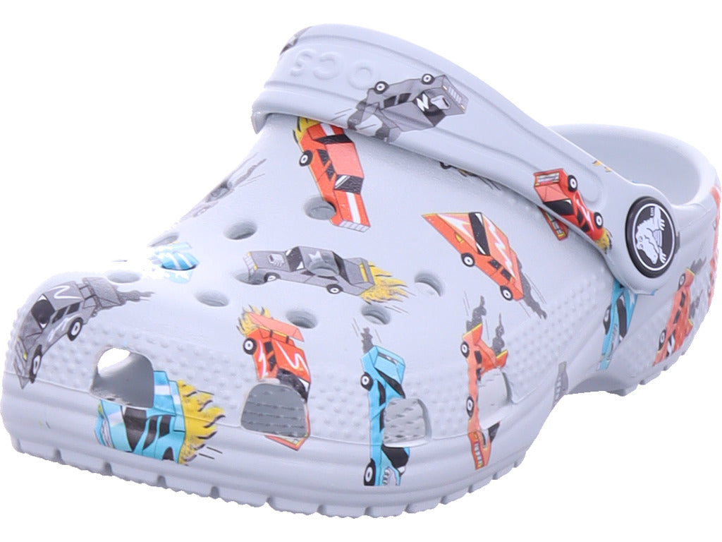 Crocs Jungen Sabot v šedé barvě