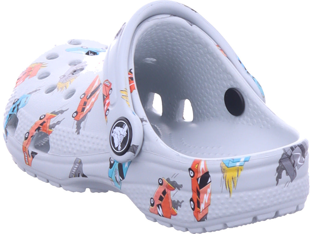Crocs Jungen Sabot v šedé barvě