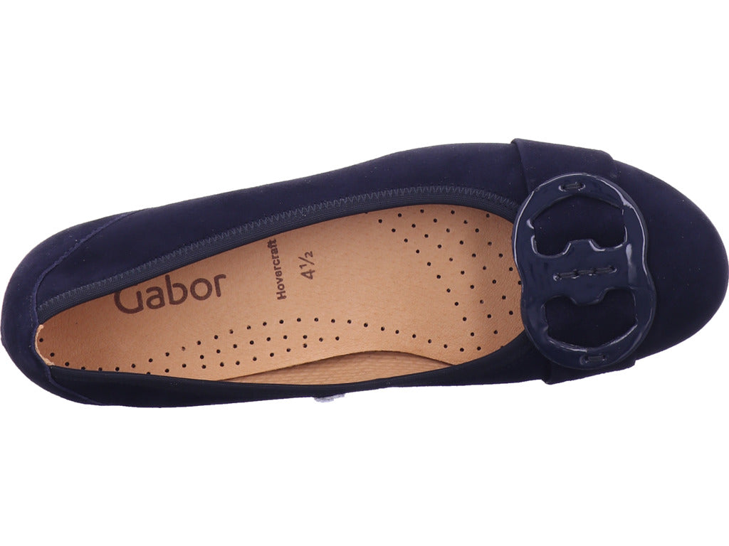 Gabor Damen Ballerina  in blau