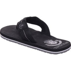 Tommy Hilfiger Men's Beach Sandals Patch Hilfiger Beach Sandal in Black