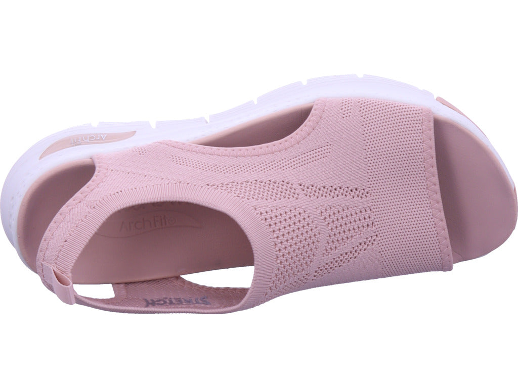 Dámské sandály SKECHERS v růžové barvě