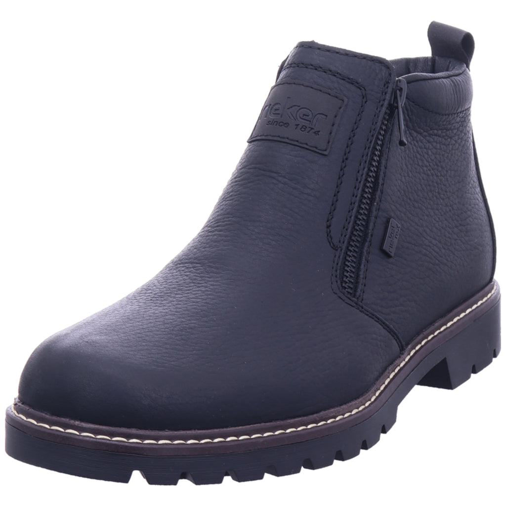 Rieker Herren Winterstiefel  in schwarz