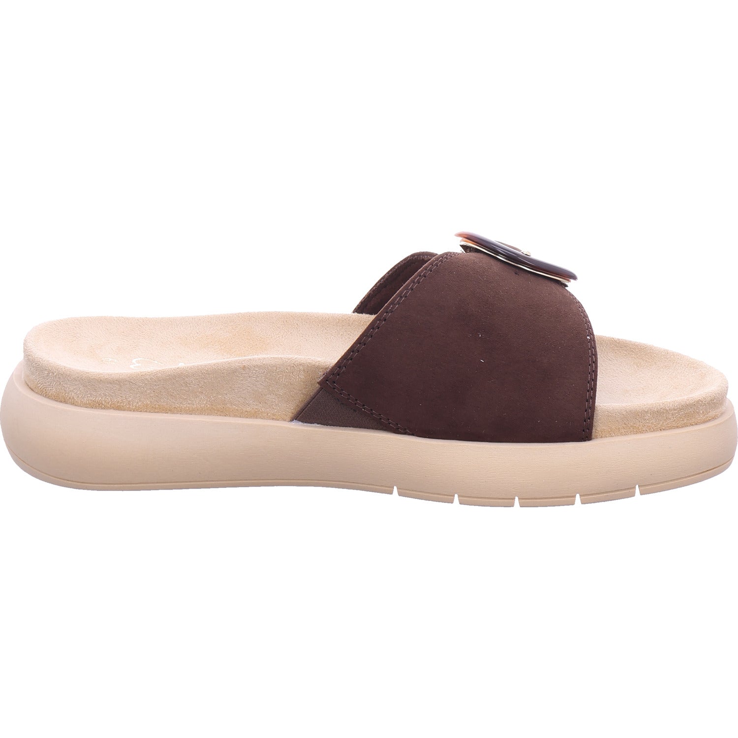 Marco Tozzi Damen Pantolette  in braun