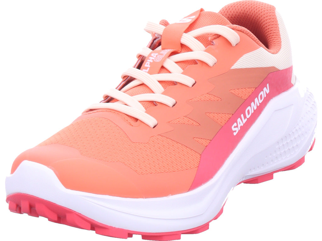 Salomon dámská turistická obuv Alphaglide W v červené barvě