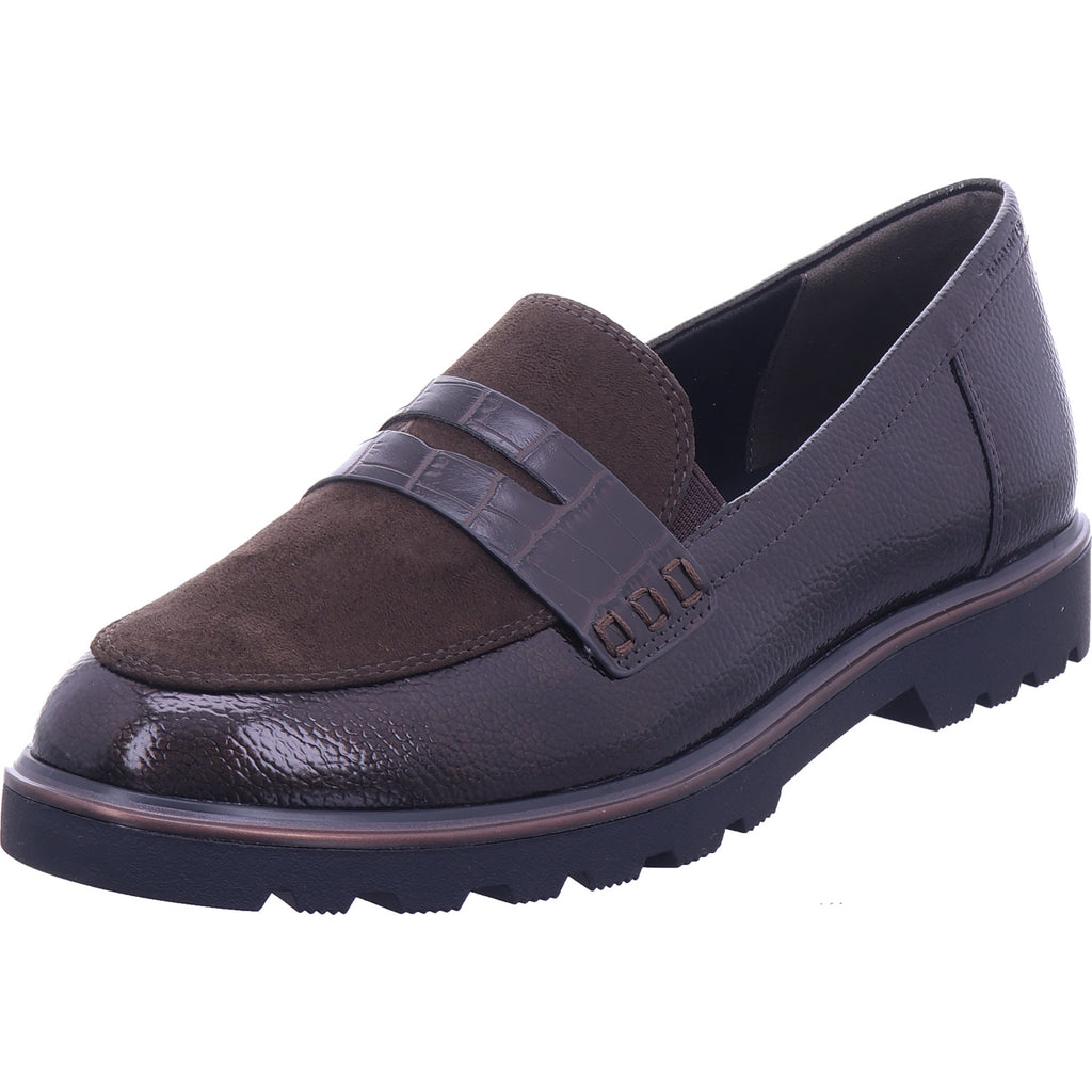 Tamaris Damen Slipper  in braun
