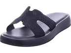 Mexx Damen Pantolette Lotus in schwarz