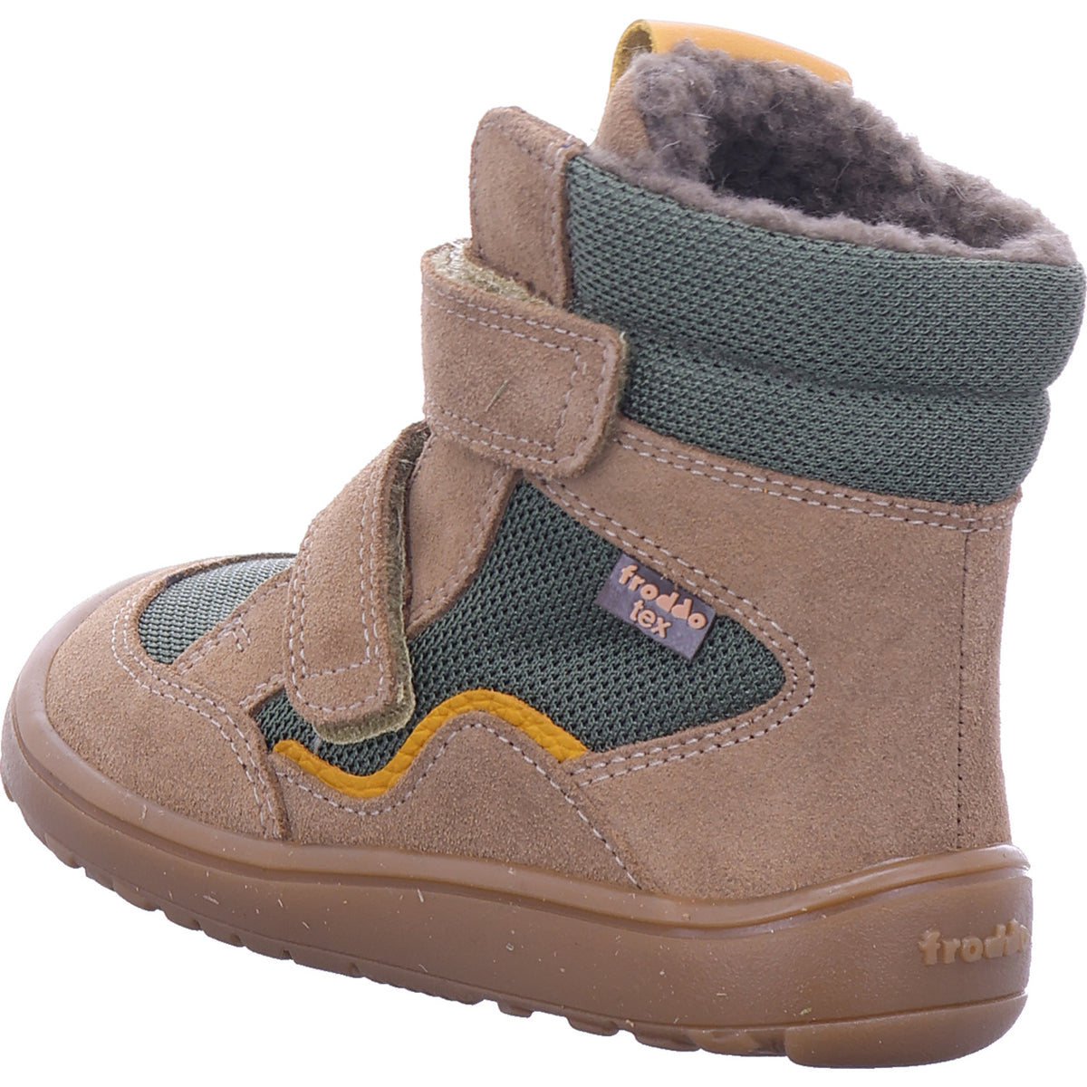 Froddo Jungen Stiefelette Barefoot Tex Winter in beige