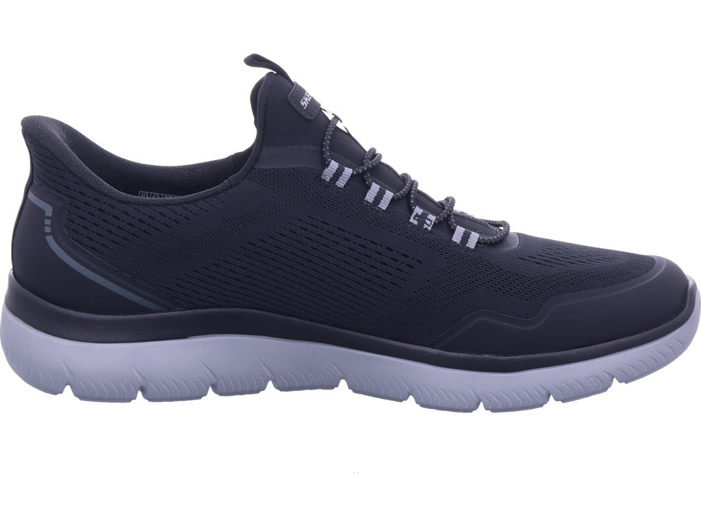 SKECHERS Men's Slip-on Shoes in black