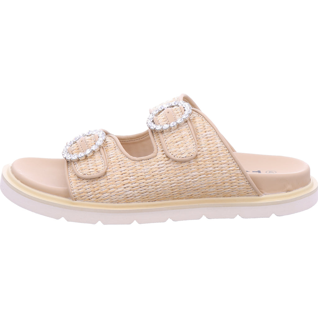 Taxi Shoes Damen Pantolette  in beige