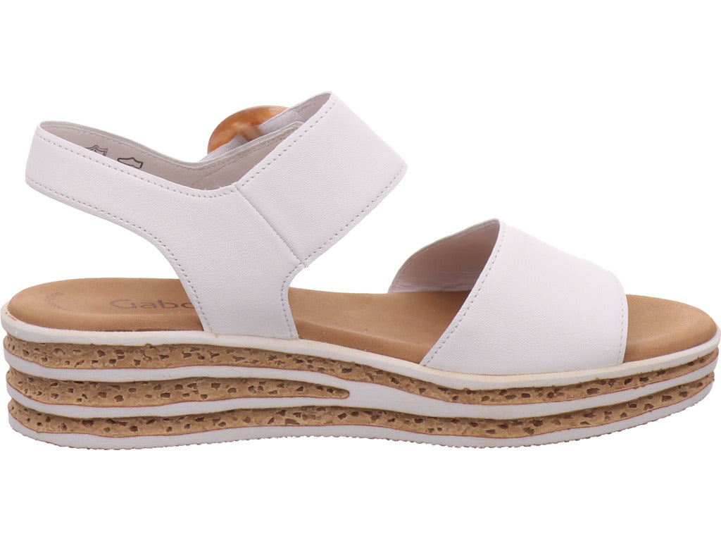 Gabor women's sandals in white