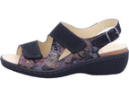 Portina Damen Sandale  in schwarz