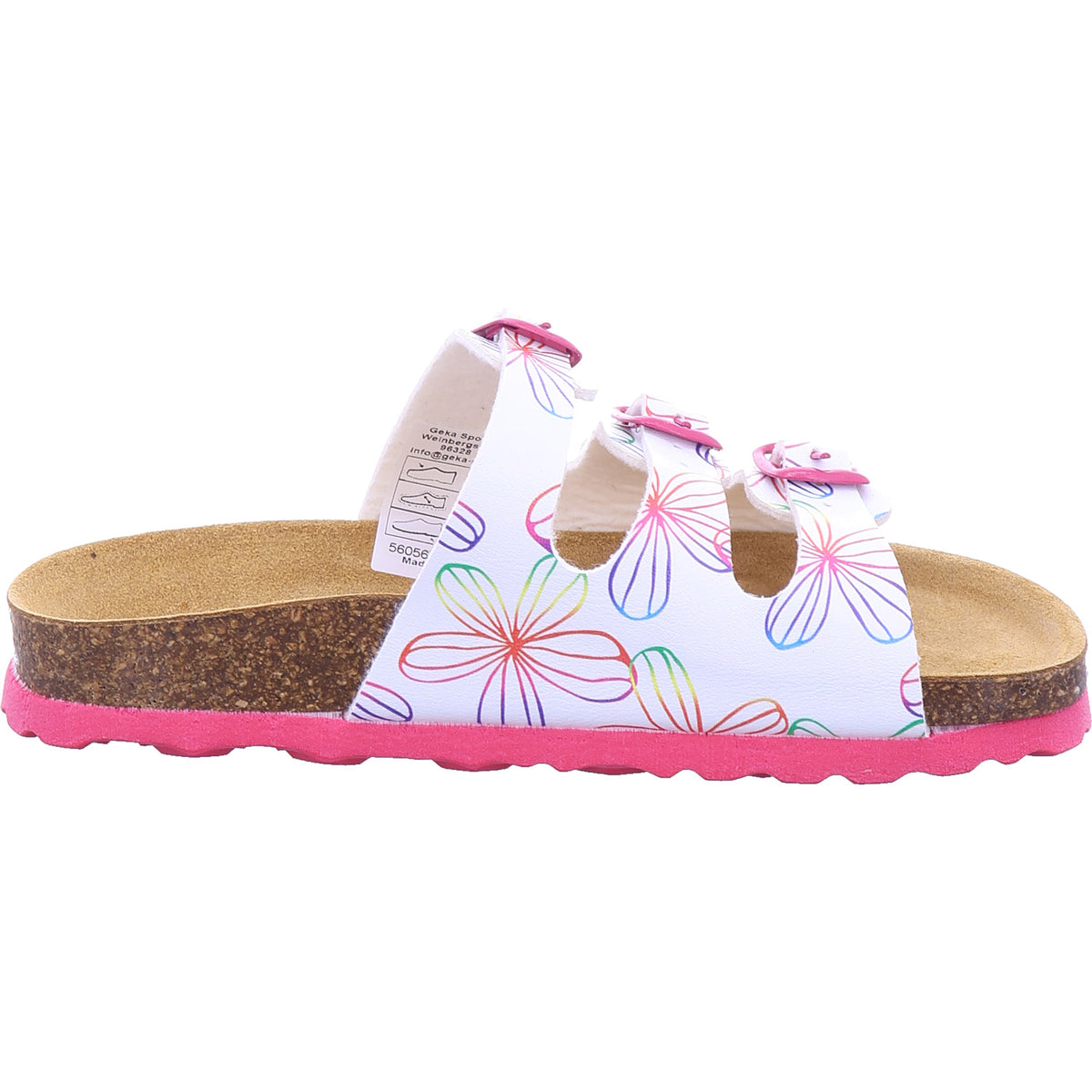 Lico Girls' Slippers Bioline Kids in White