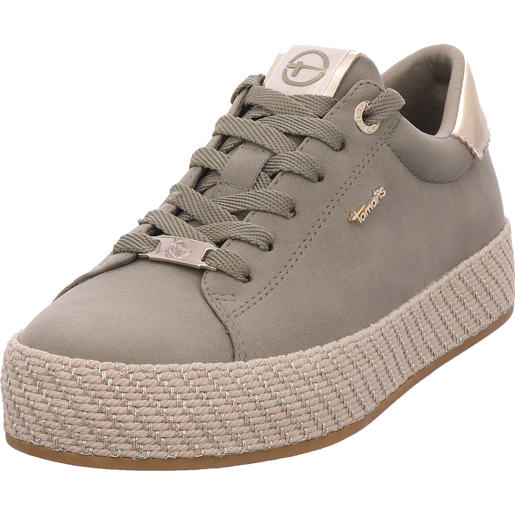 Tamaris women's sneakers in beige