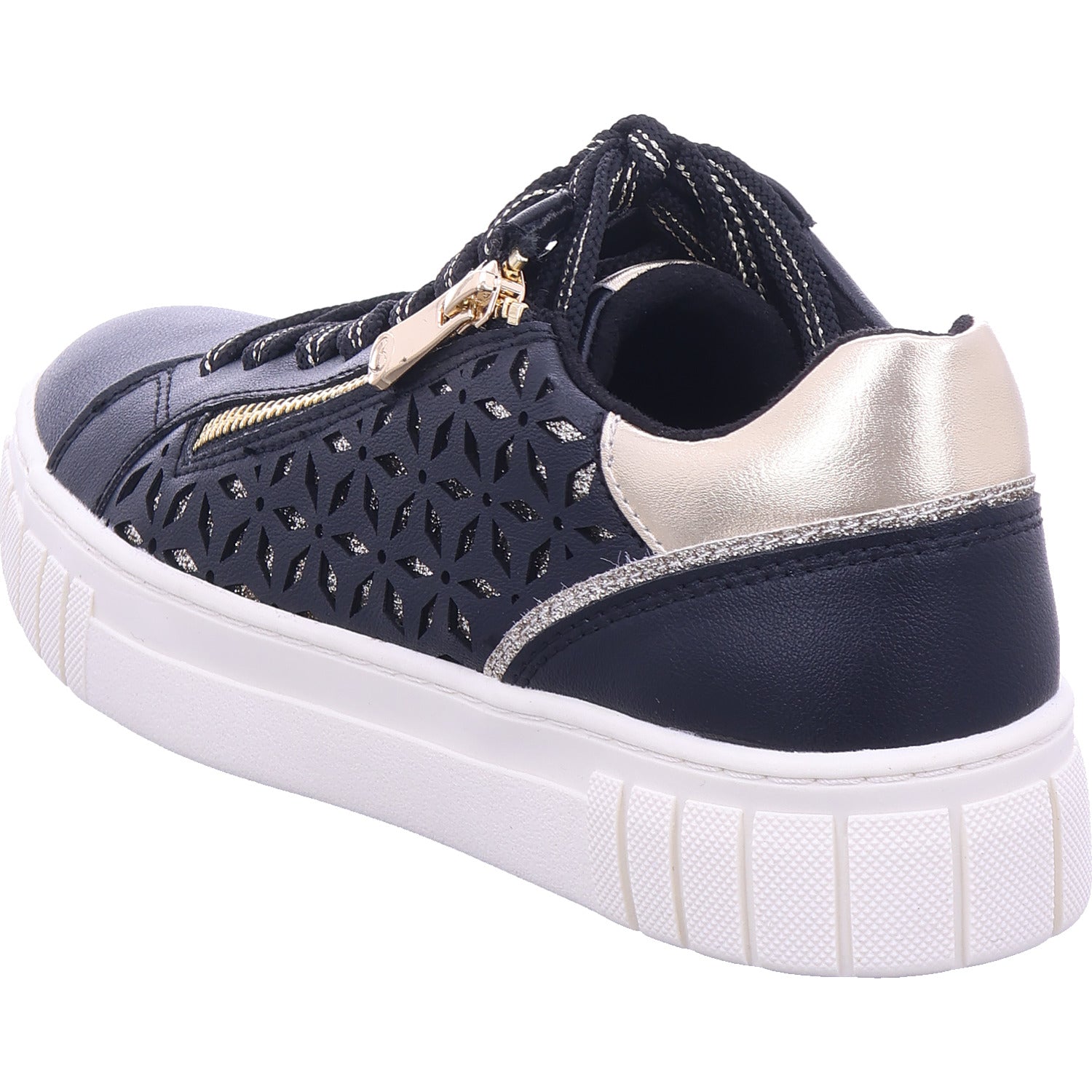 Marco Tozzi Damen Sneaker  in schwarz